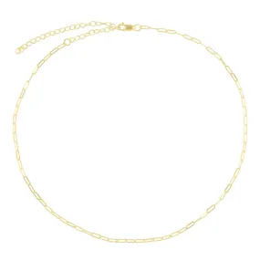 14k Gold Luna Choker