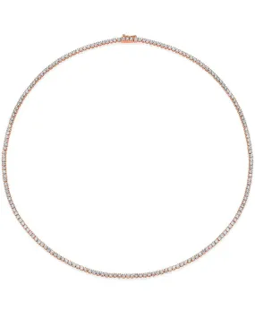 18k Rose Gold Diamond Hepburn Choker