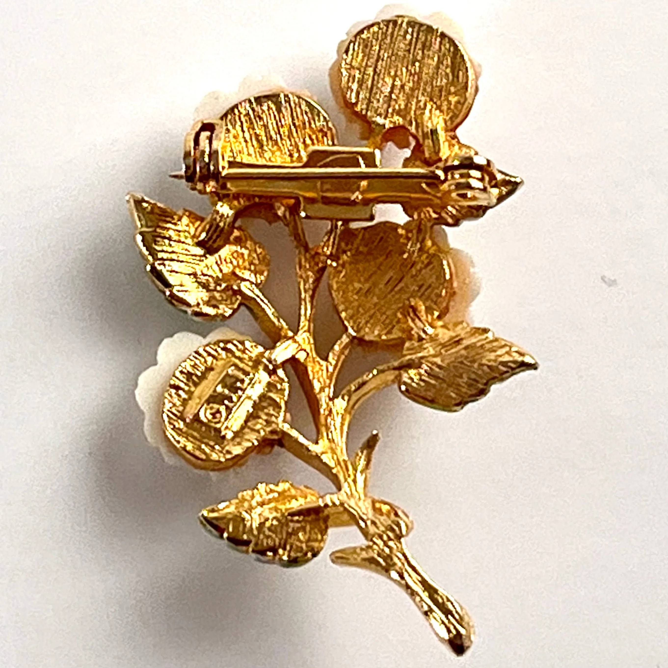 70s/80s Jonette Jewelry (JJ) Flower Brooch