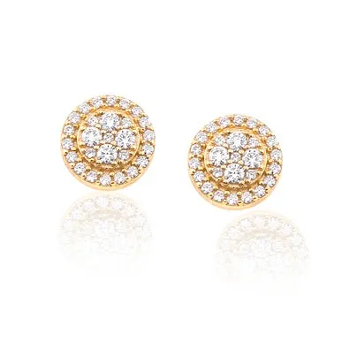 Al'Oro Bright Spot Stud Earrings