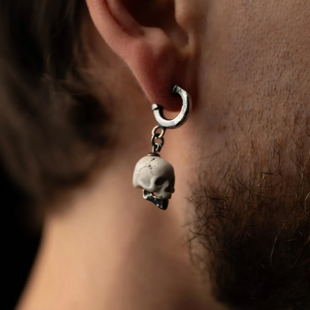 Ancient Skull earring