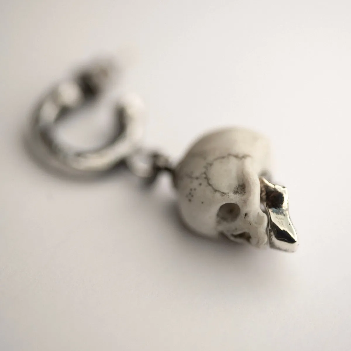 Ancient Skull earring