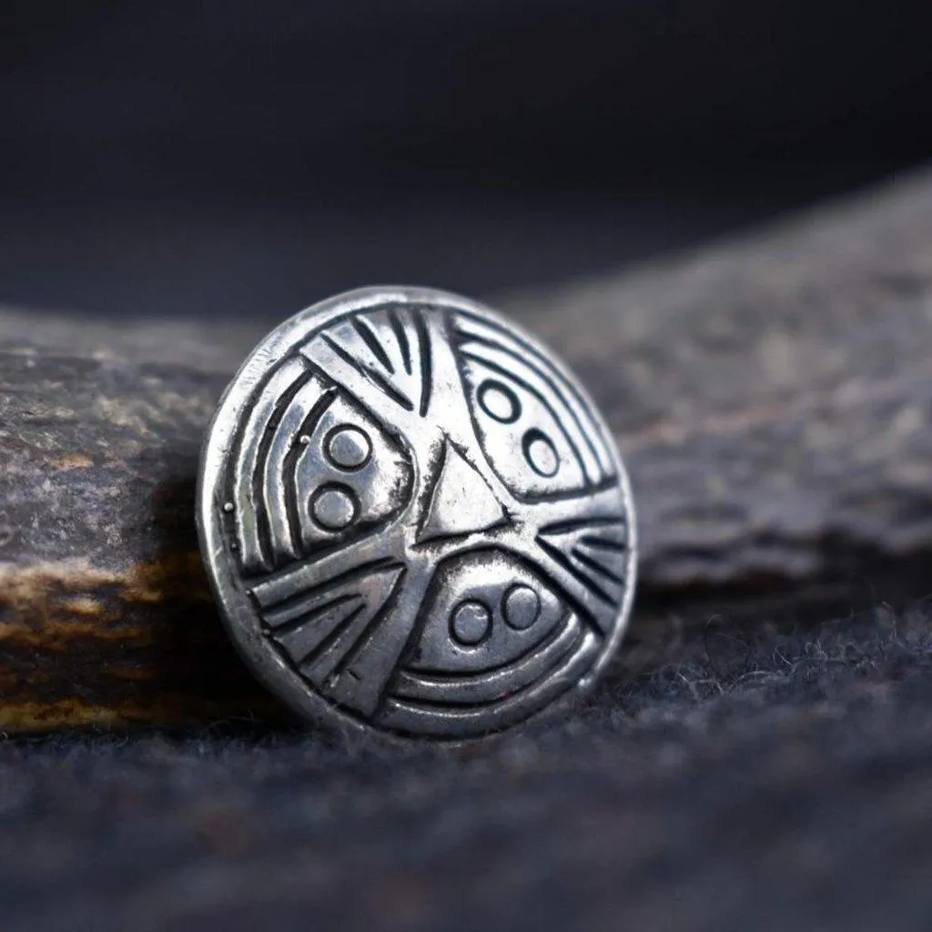 Asgard Tiny face Brooch