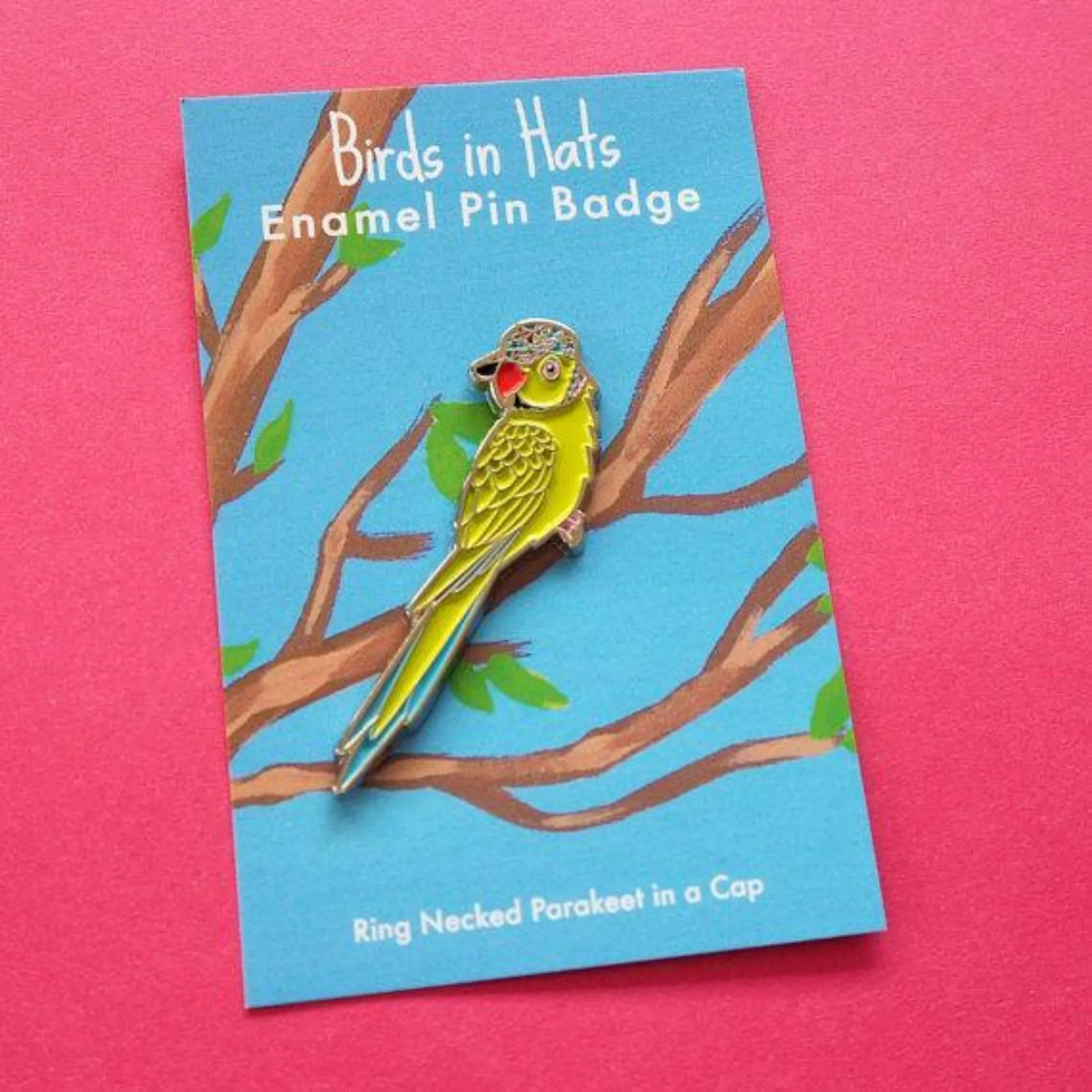 Birds in Hats Enamel Pins - Various*