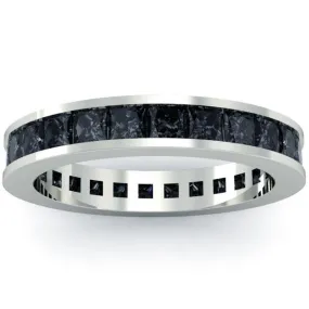 Black Diamond Eternity Wedding Ring