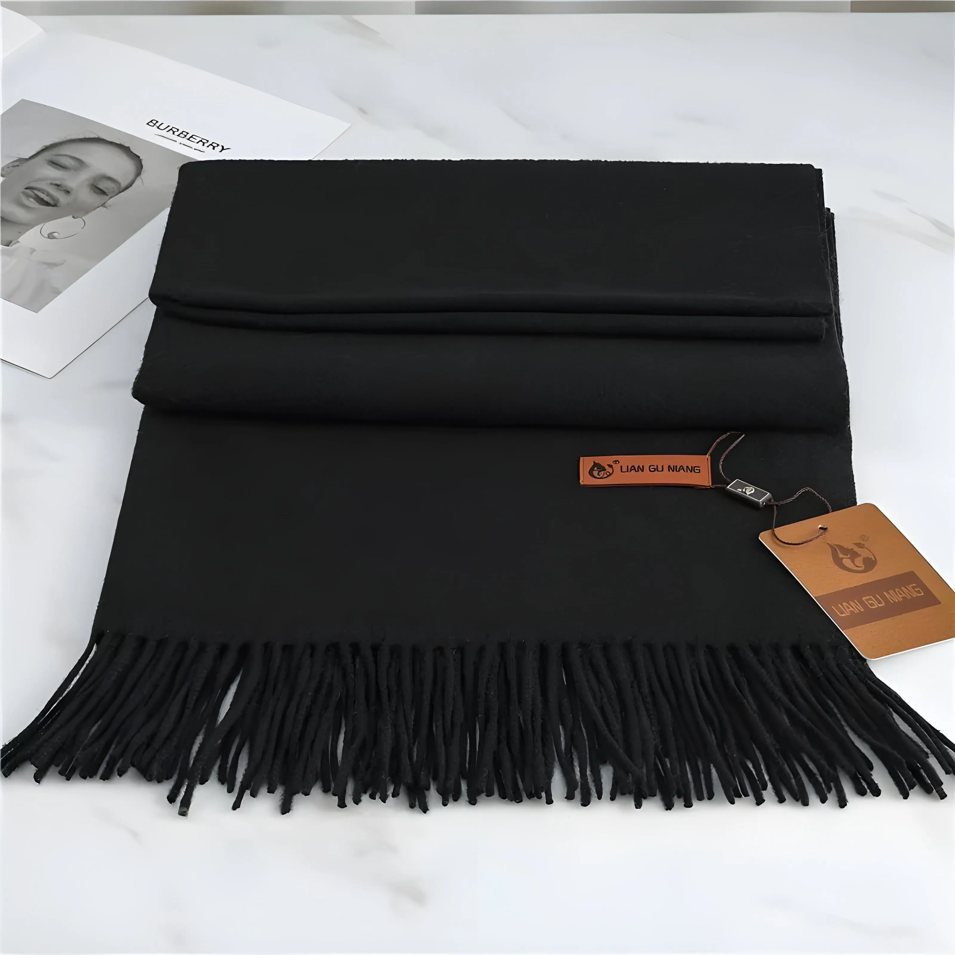 CashmereSoft Scarf - Stylischer Kaschmir-Winterschal