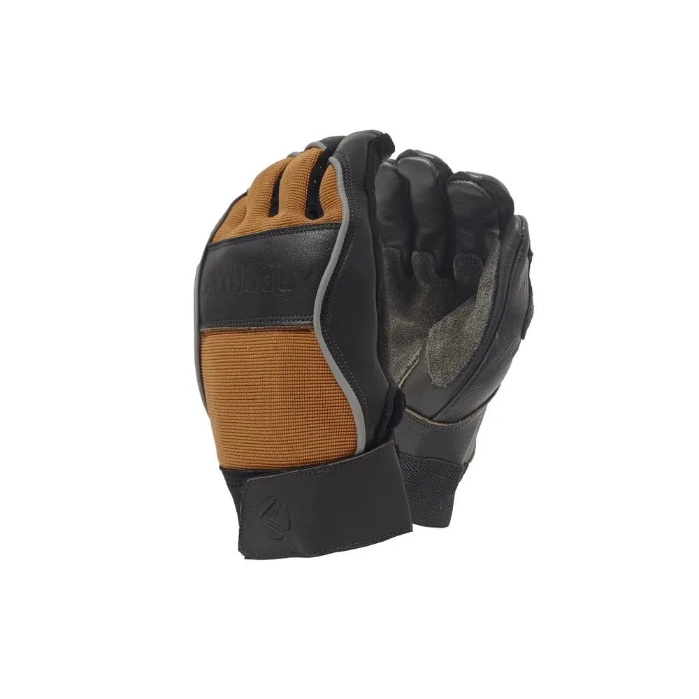 Chainsaw Gloves Brown/Black