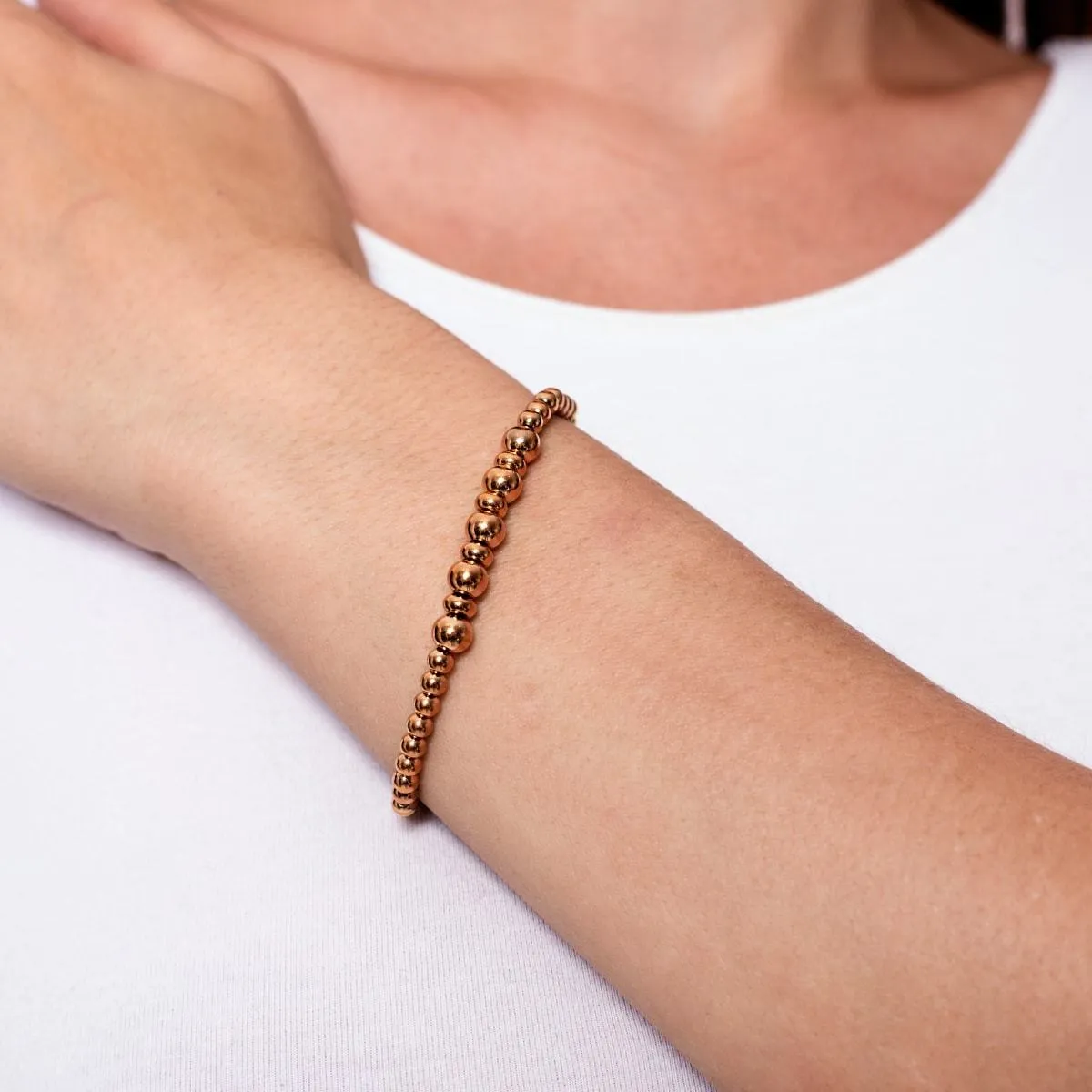 Charming | 18k Rose Gold | Expression Bracelet