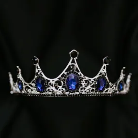 Cindy's Tiara in Blue & Silver