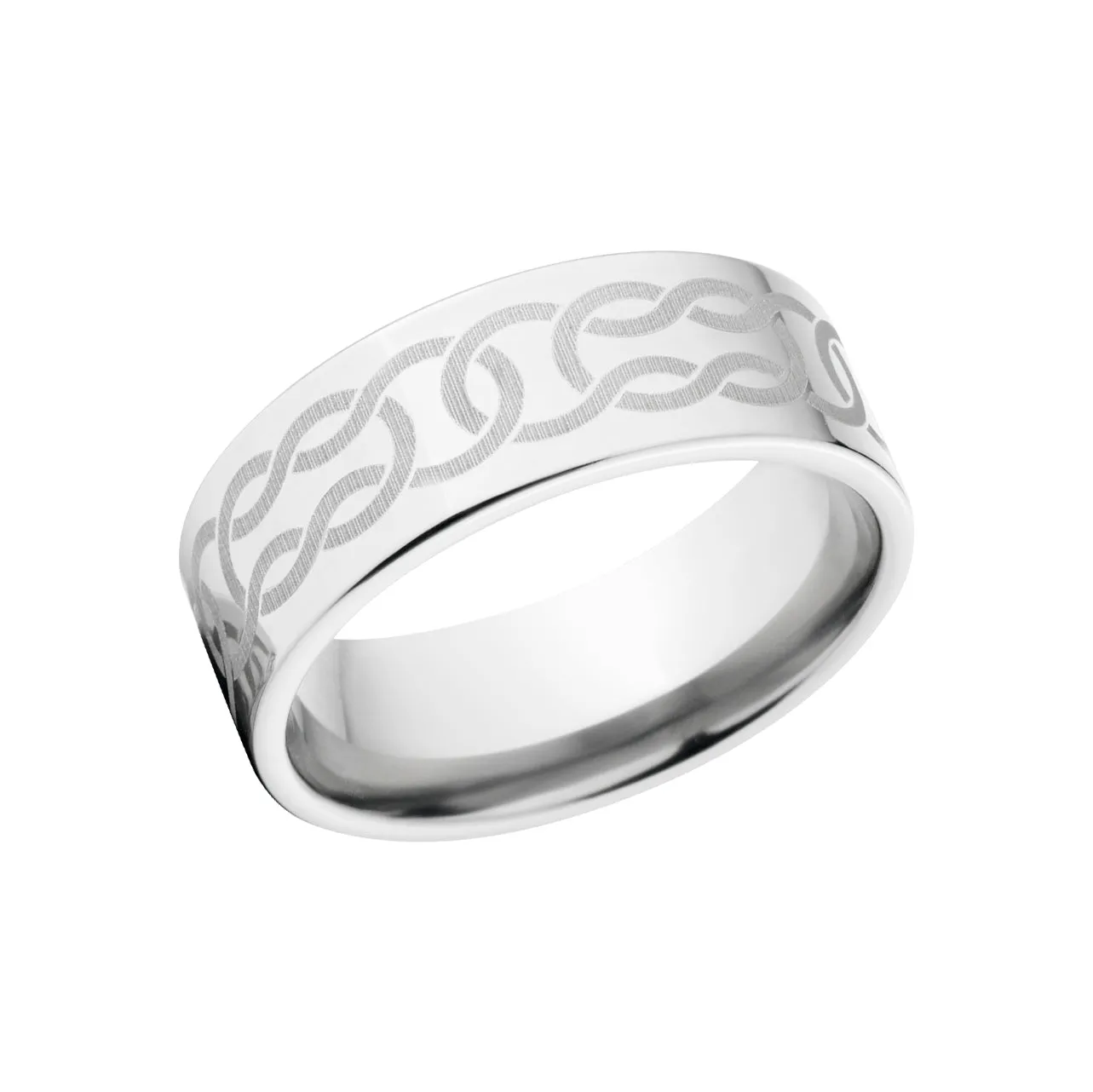 Cobalt Wedding Bands: Custom Celtic Ring