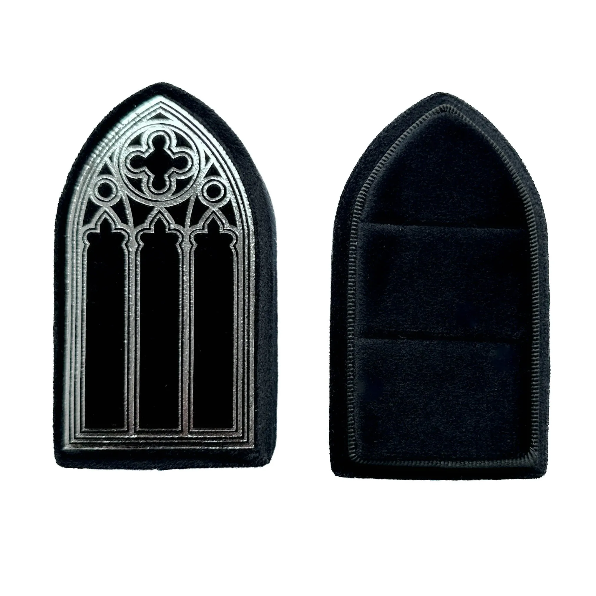 Covenant Gothic Window Wedding Ring Box