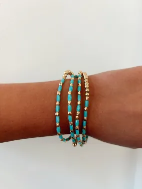 Dazzle Me Bracelets Teal