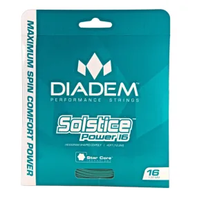 Diadem Solsitce Power 17g Teal Tennis String