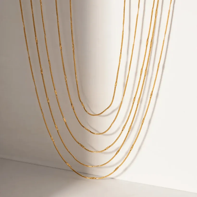 Everyday Dainty Single Chain Necklace