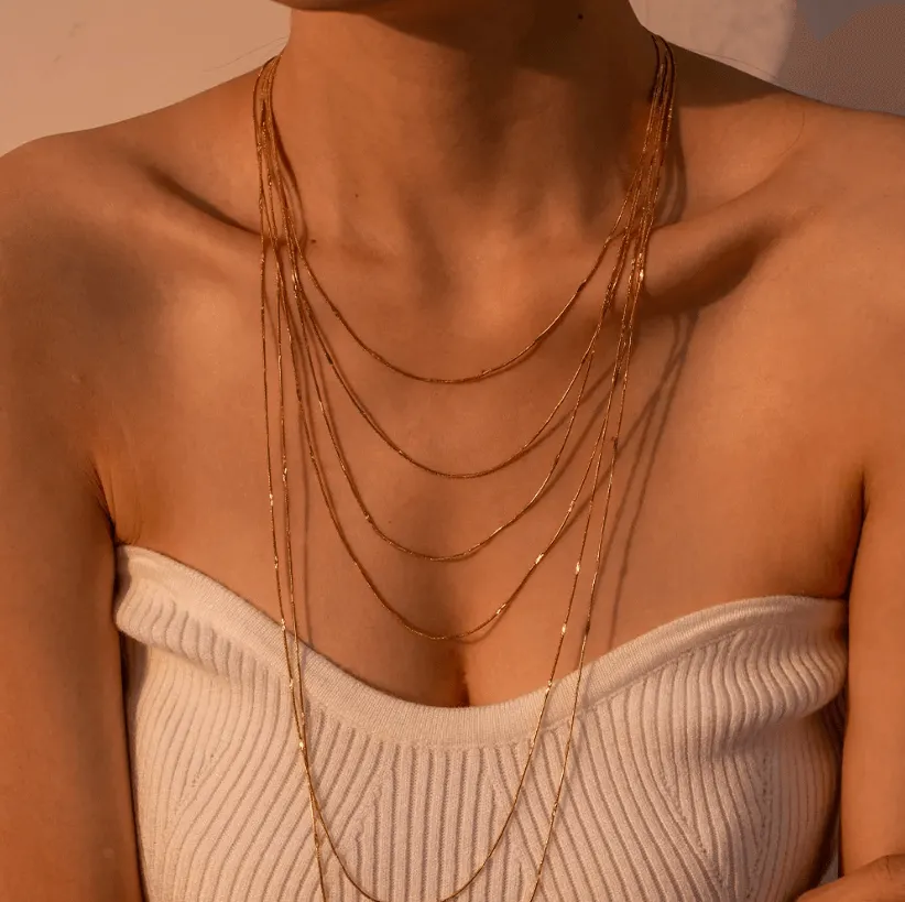 Everyday Dainty Single Chain Necklace