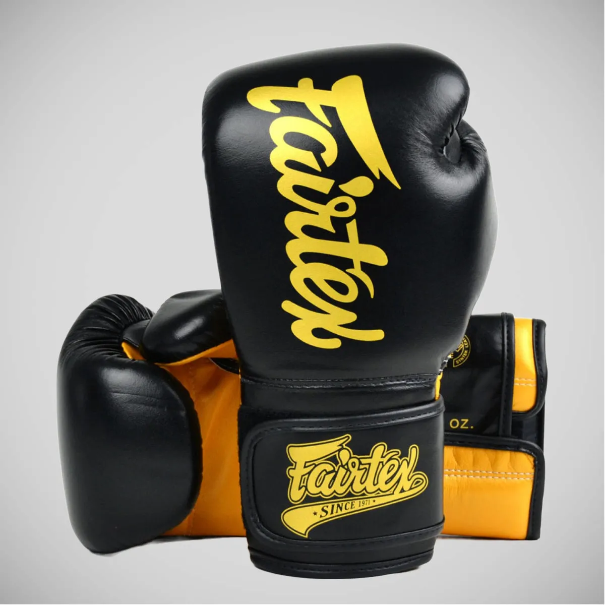 Fairtex BGV18 Super Boxing Gloves Black/Gold