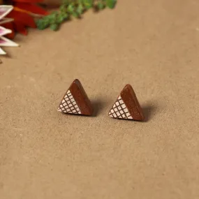 Handmade Ceramic Stud Earrings