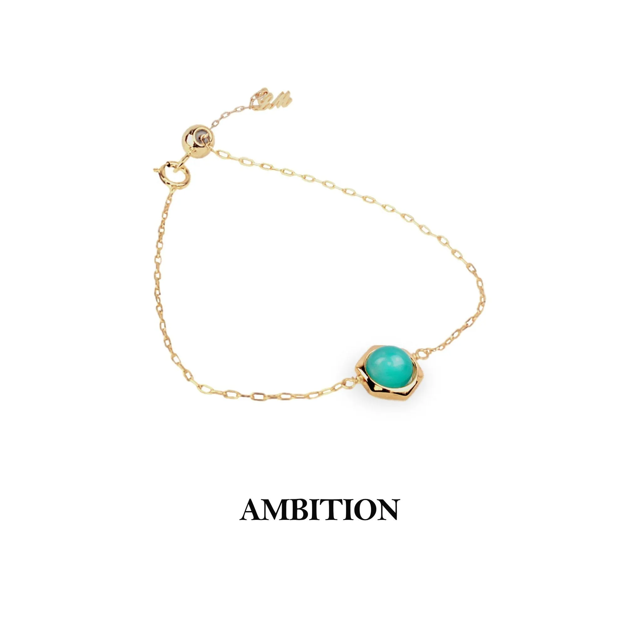 [Hexagon] Amazonite Bracelet