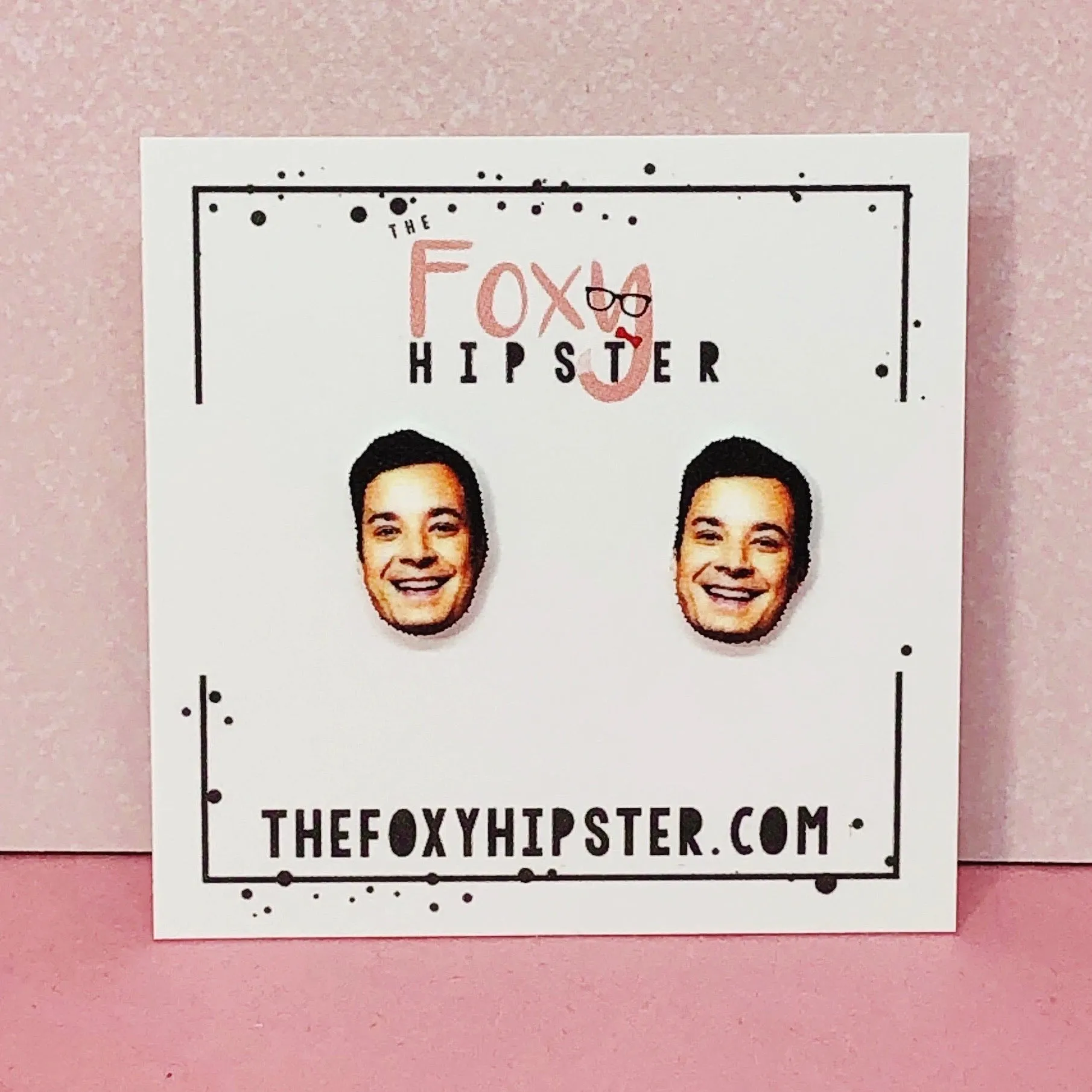 Jimmy Fallon Stud Earrings