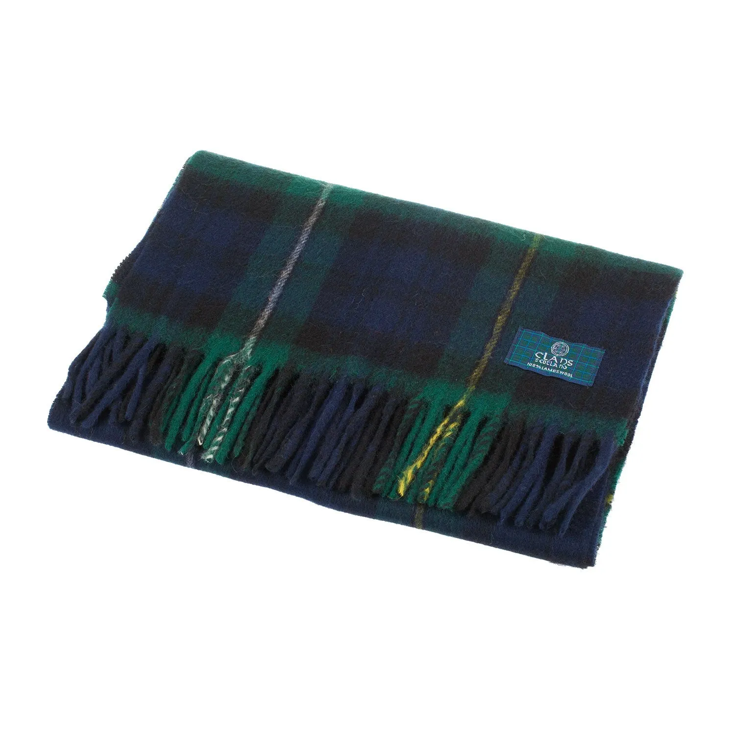 Lambswool Scottish Tartan Clan Scarf  Campbell Of Argyll