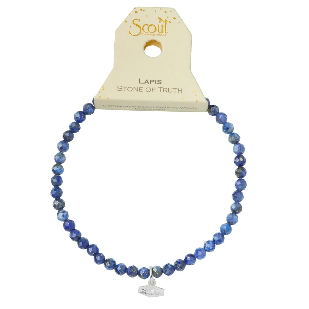 Mini Bracelet Lapis/Silver