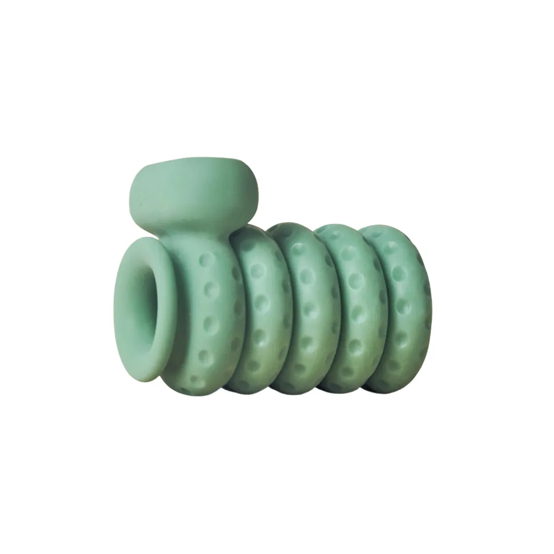 Ohnut Wide Buffer Vibrating Cock Ring Aloe