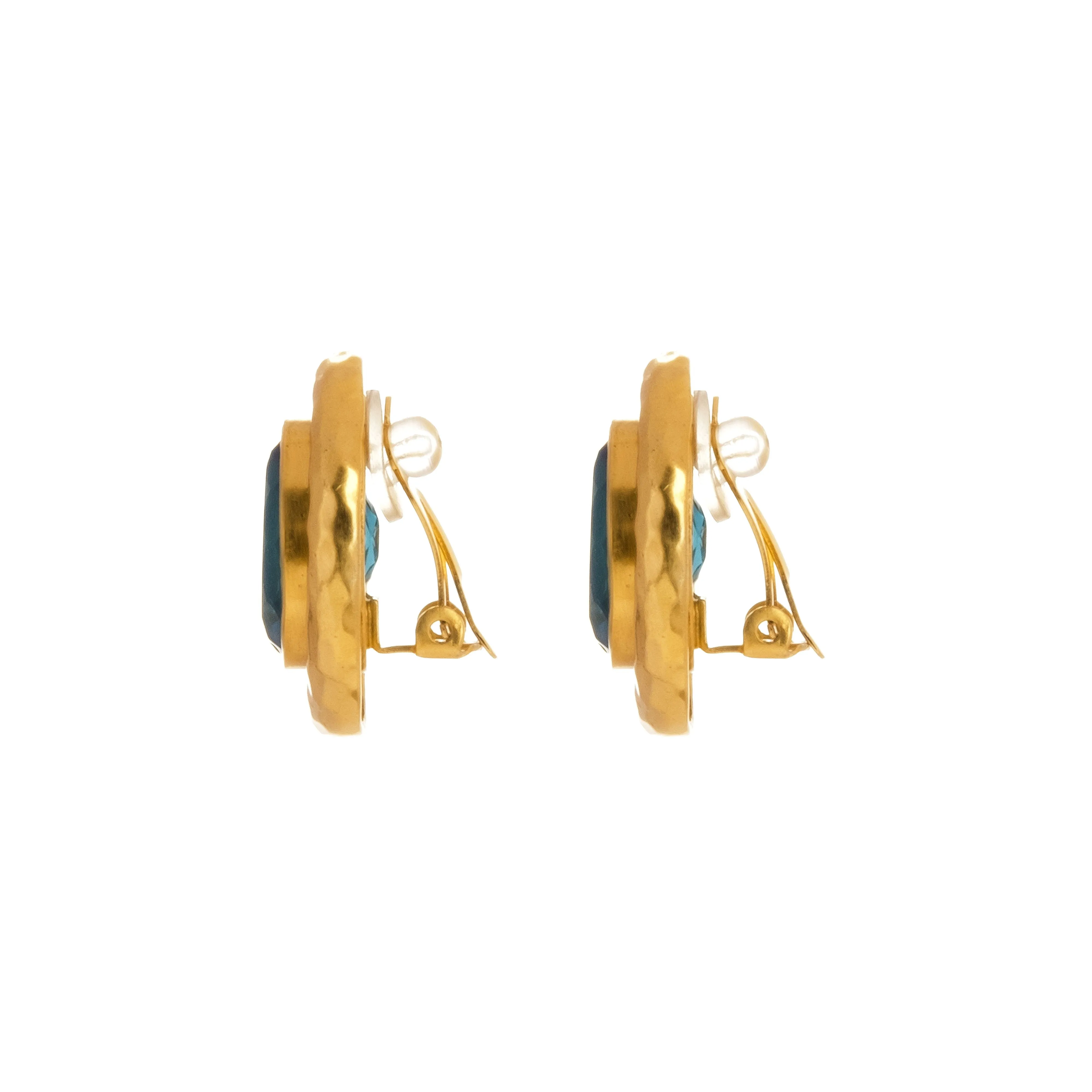 Paros Topaz Quartz Earrings