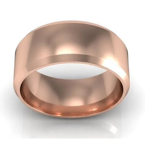 Plain Wedding Ring in 14k 8mm