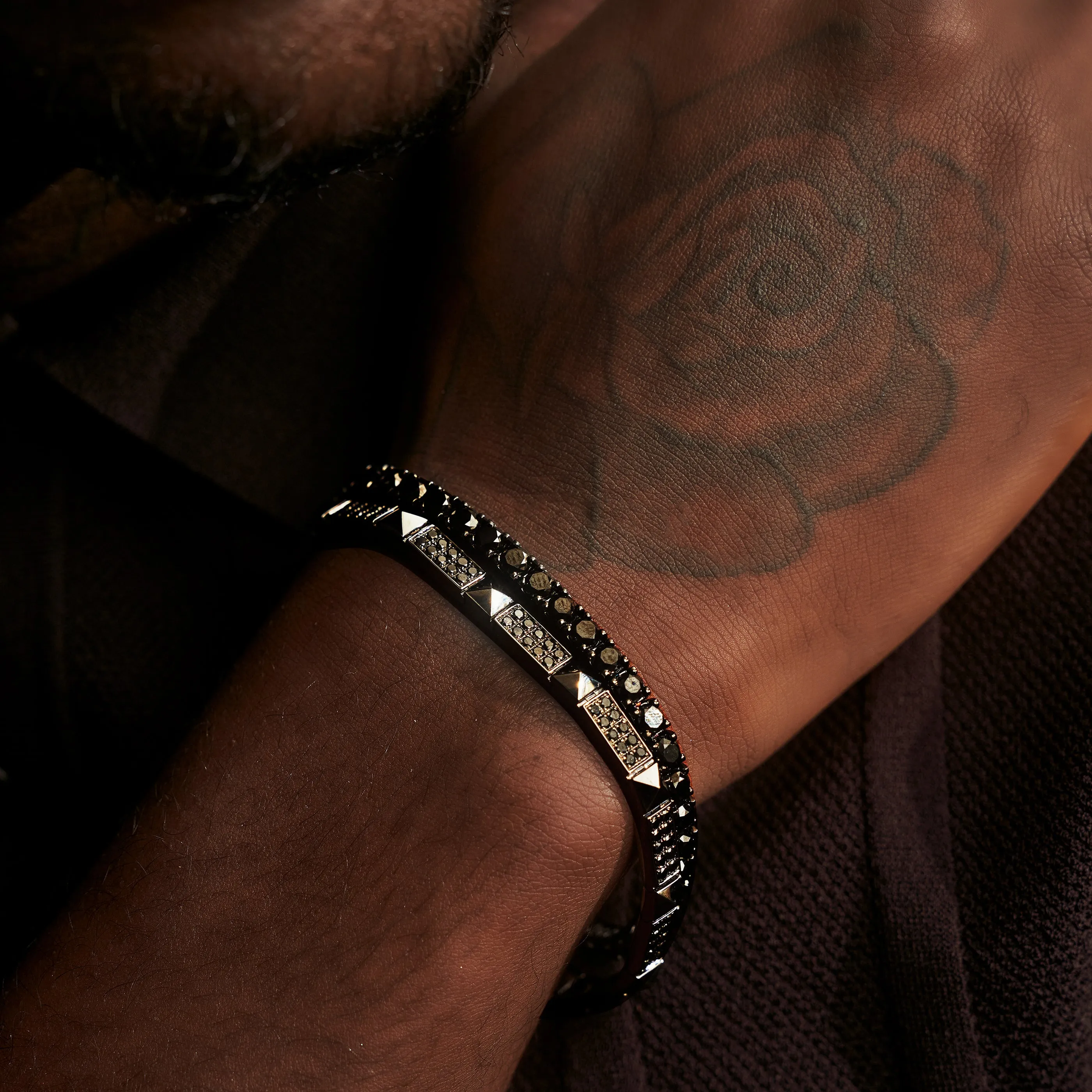 R.08® Deux Black Diamond Bracelet