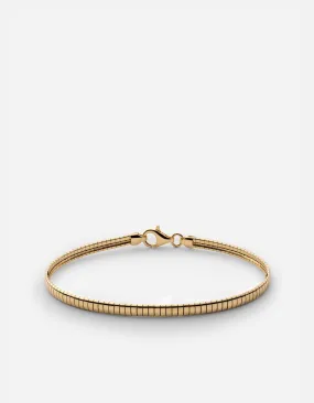 Revel Chain Bracelet II, Gold Vermeil