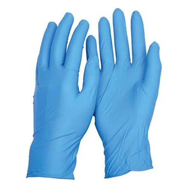 Sabco Nitrile Gloves Powder Free Medium Blue