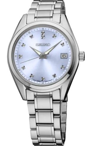 Seiko Ladies' SUR581 Diamond Watch