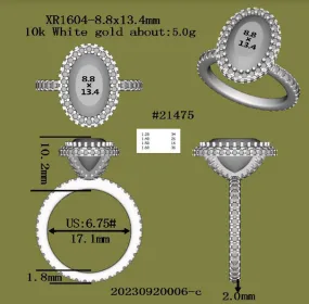 Semi mount ring set for #22938