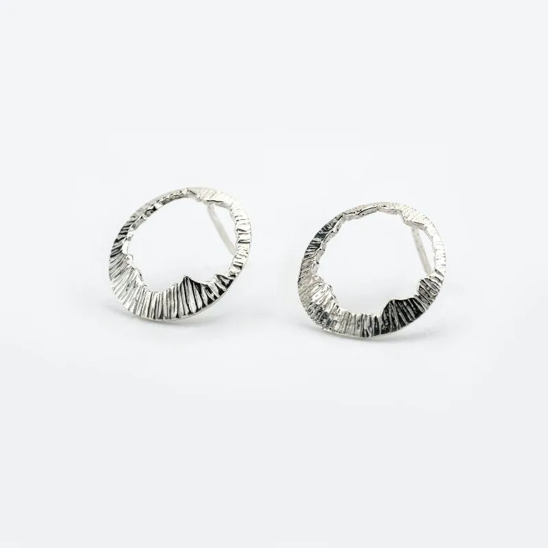 Shell Stud Earrings - Sterling Silver - Martina Hamilton