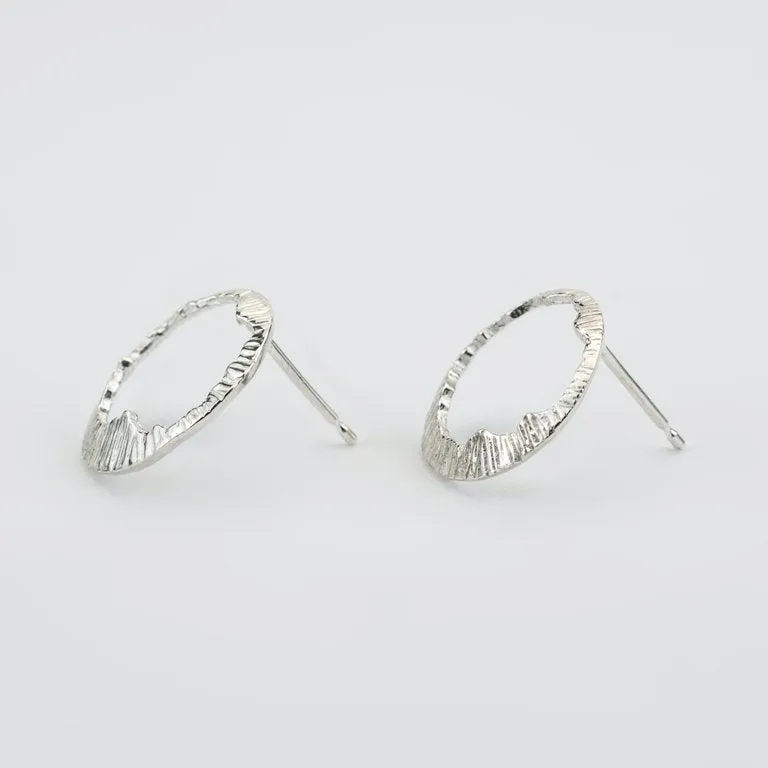 Shell Stud Earrings - Sterling Silver - Martina Hamilton