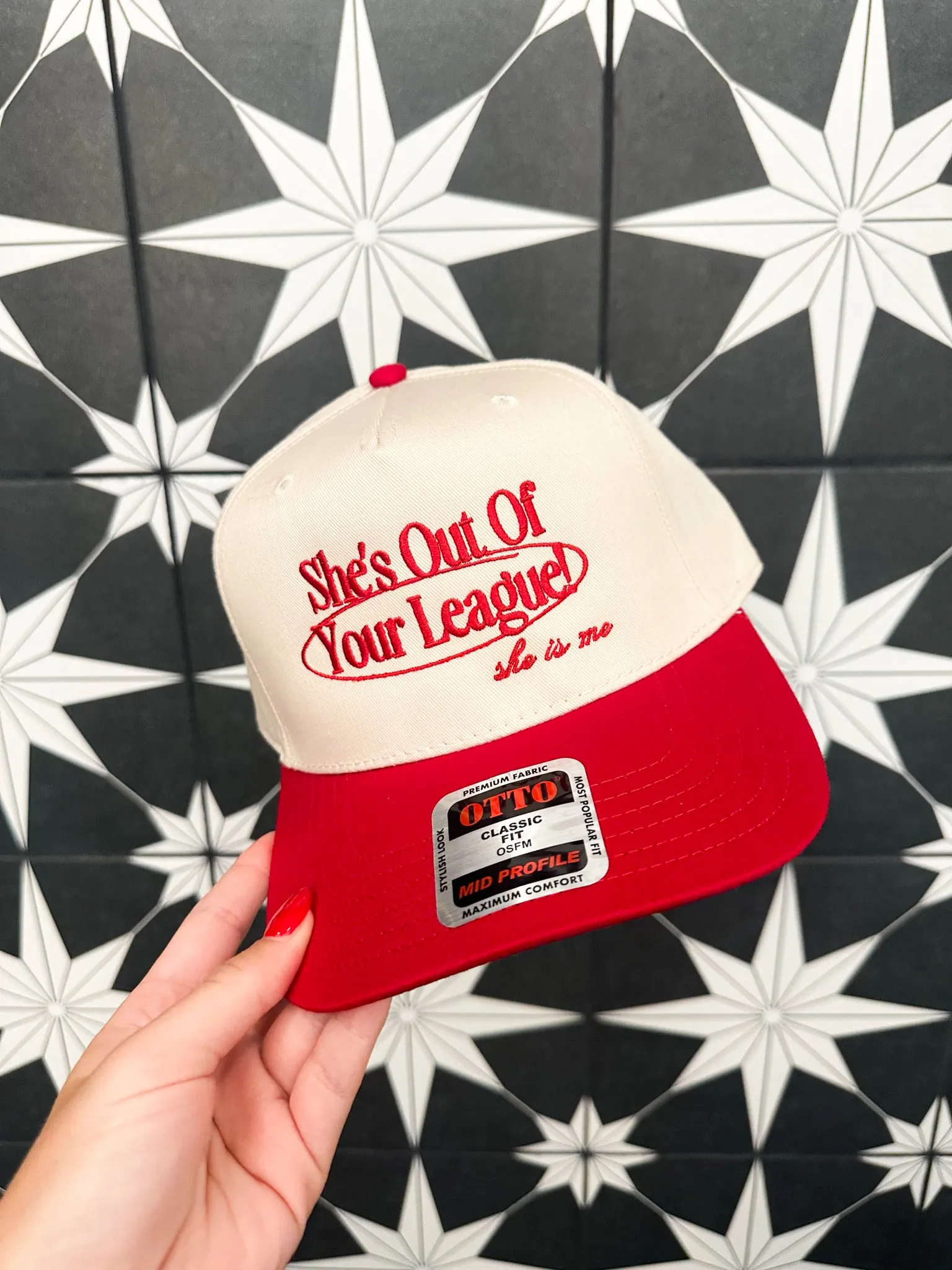 She's Out of Your League Trucker Hat