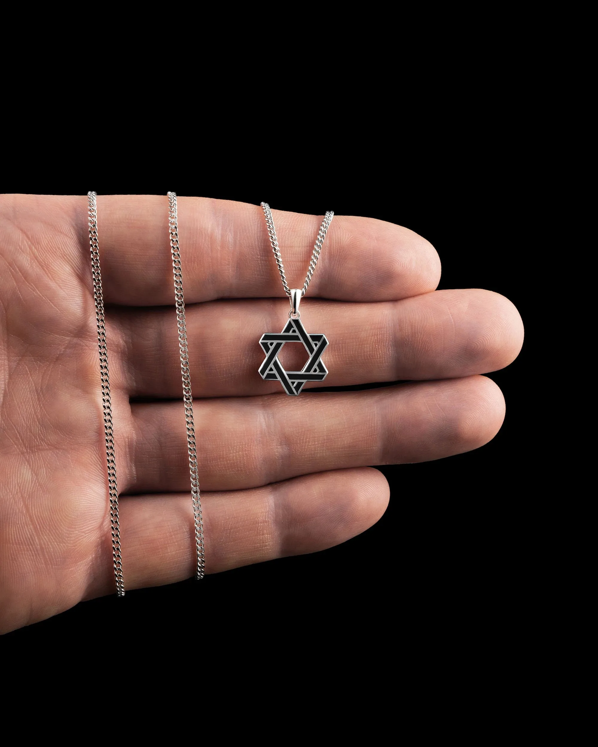 Star of David Set - Sterling Silver