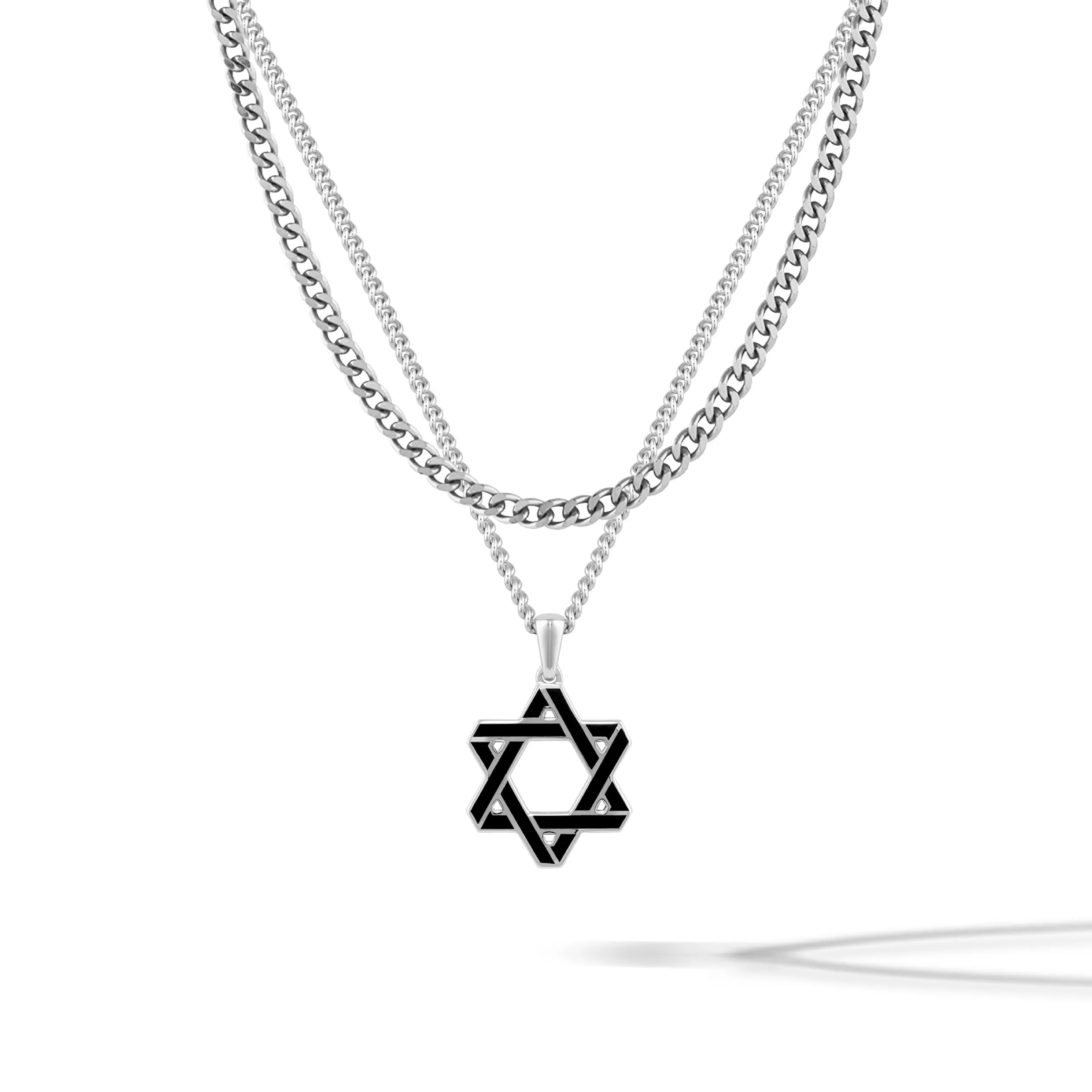 Star of David Set - Sterling Silver