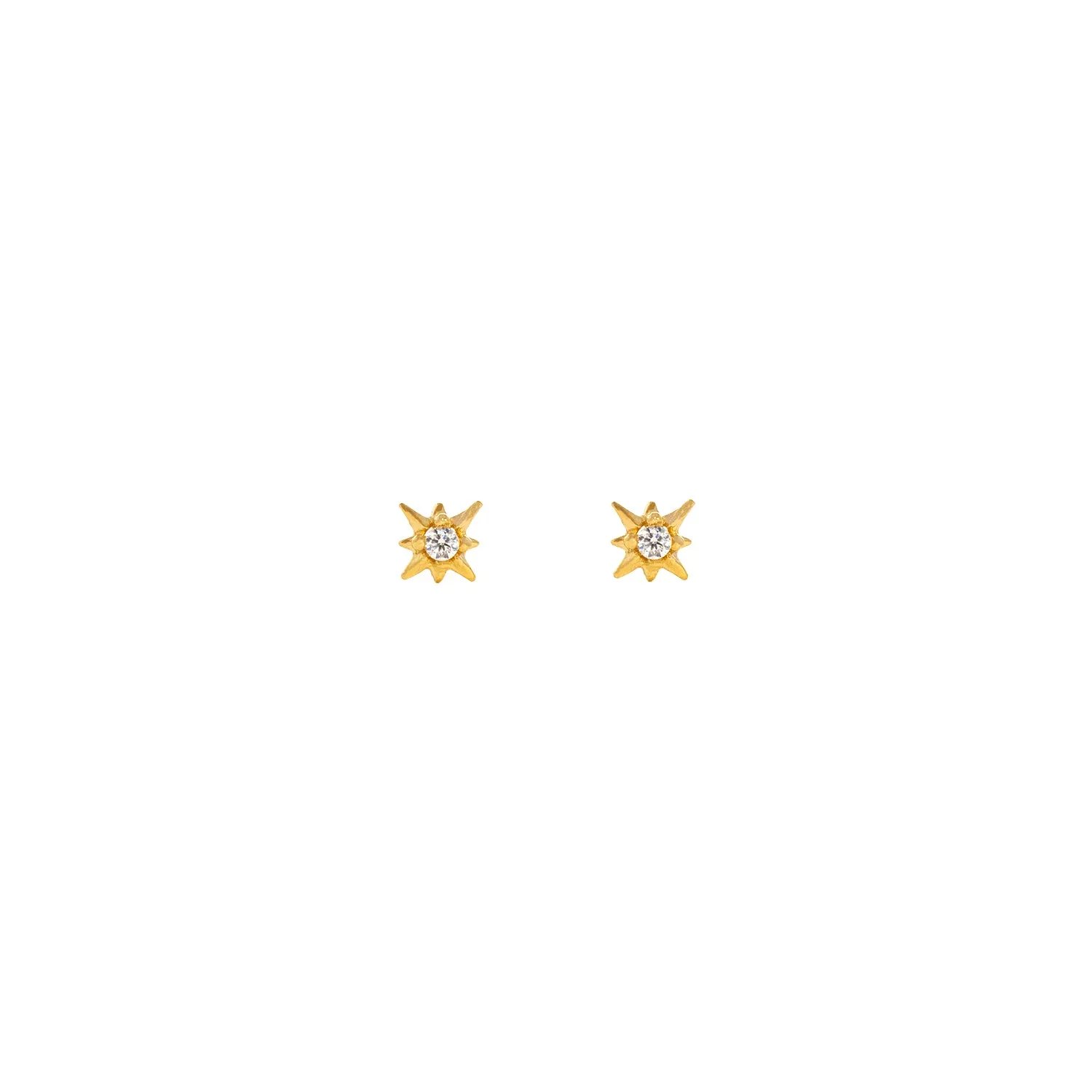 Starburst Studs | 10k Gold