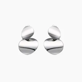 Sterling Silver Exaggerated Funky Earrings