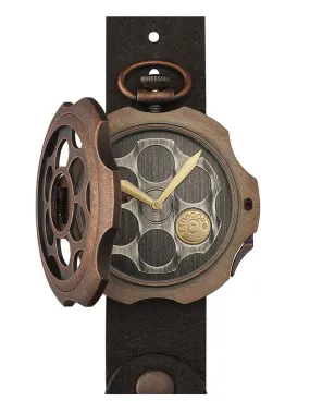 TAMBOORO Men’s watch ONE SHOT DIRTY BRONZE - TB-100-BR-SL-CP