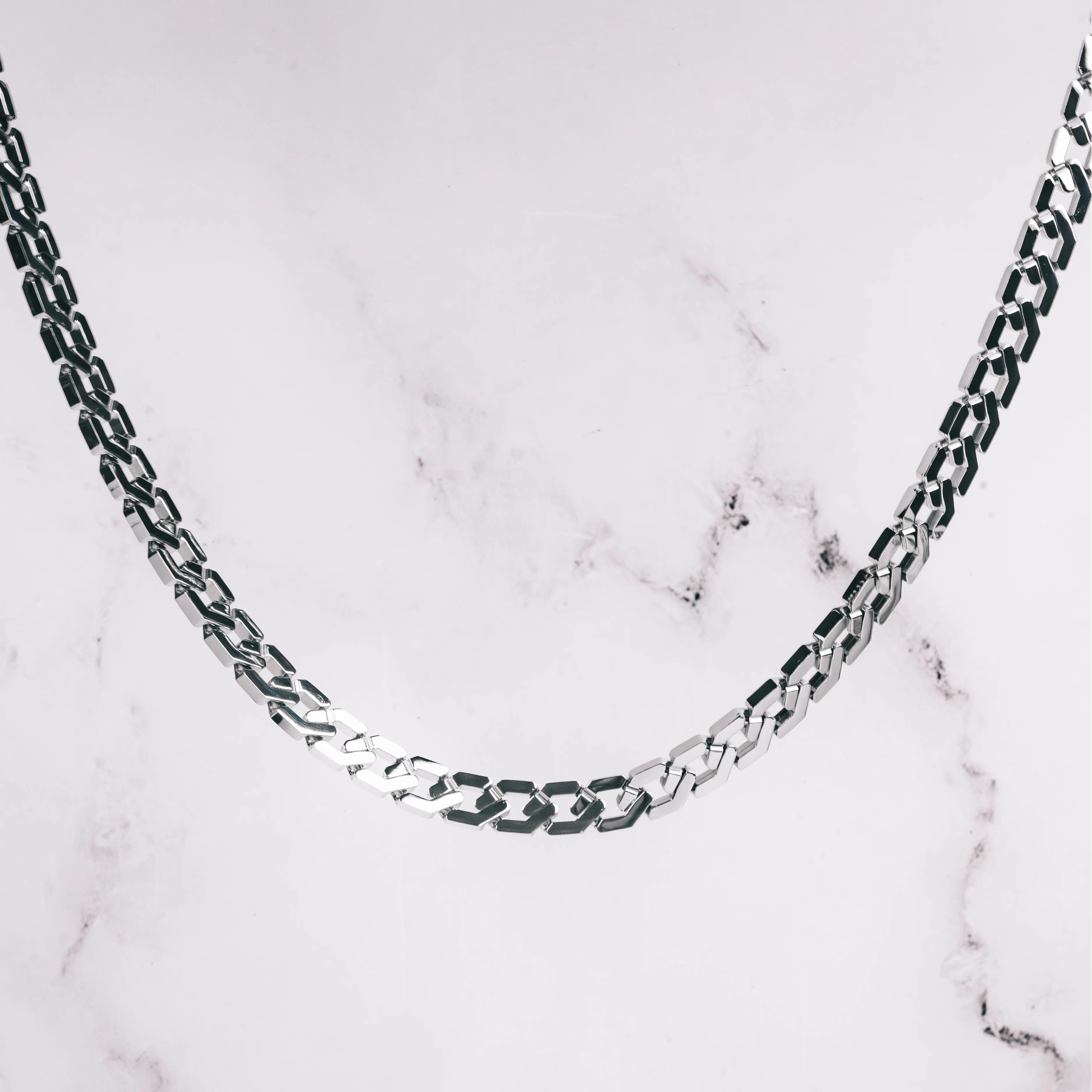 TITAN Chain 18K White Gold