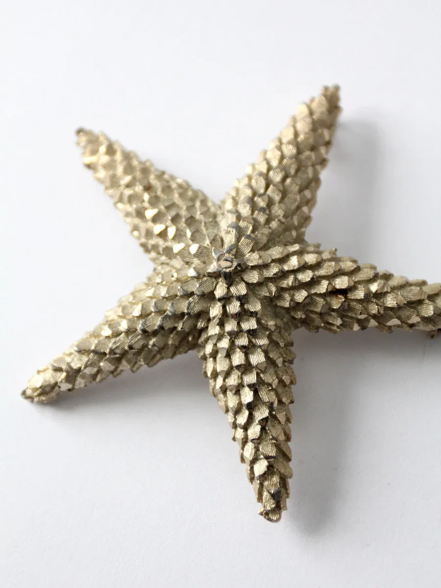 vintage 60s star brooch