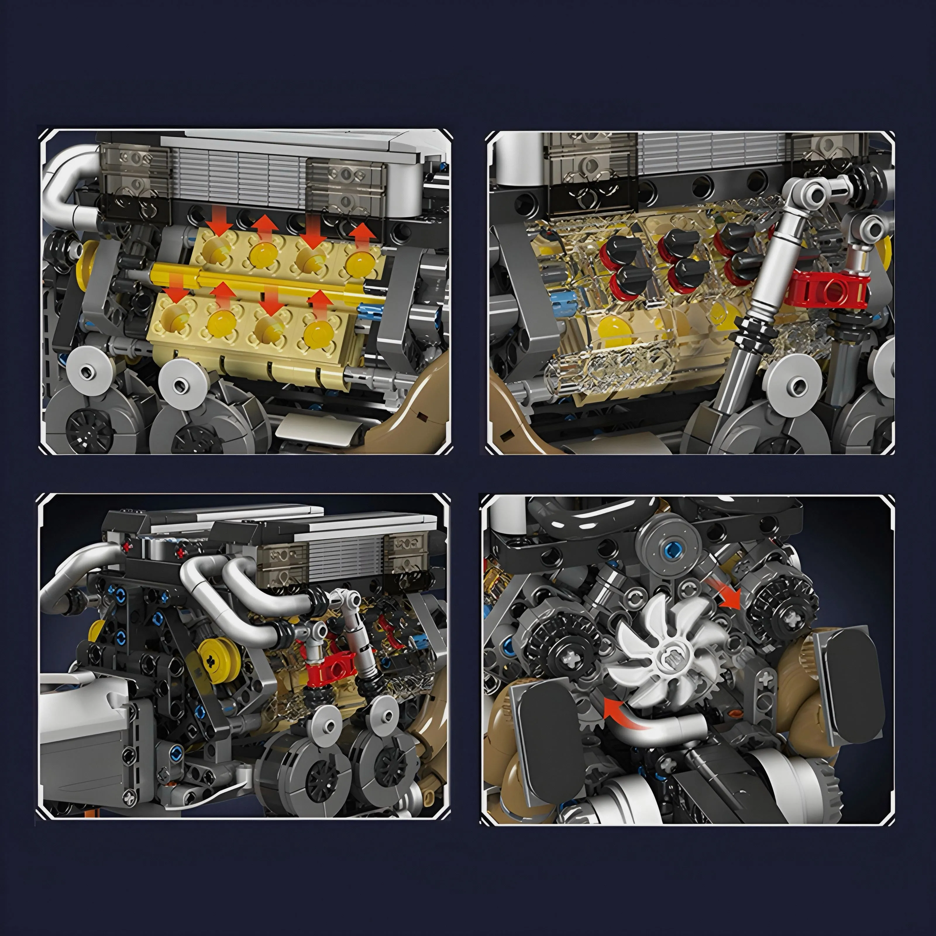 W16 ENGINE | 957PCS