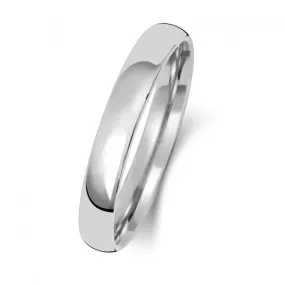 Wedding Band 18K Slight Court 3mm-1.15 Wedding  Ring WQ113WL/I