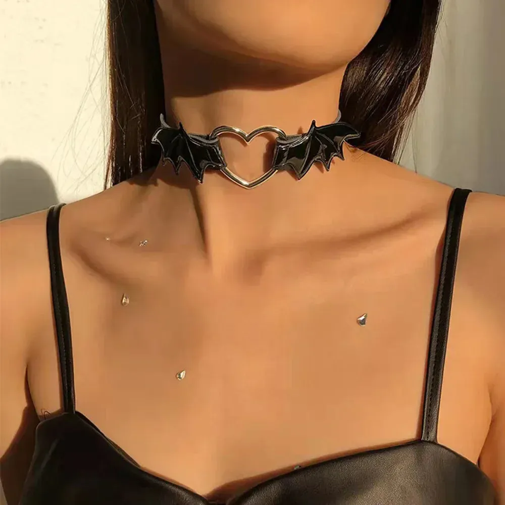 Winged Bat Collar