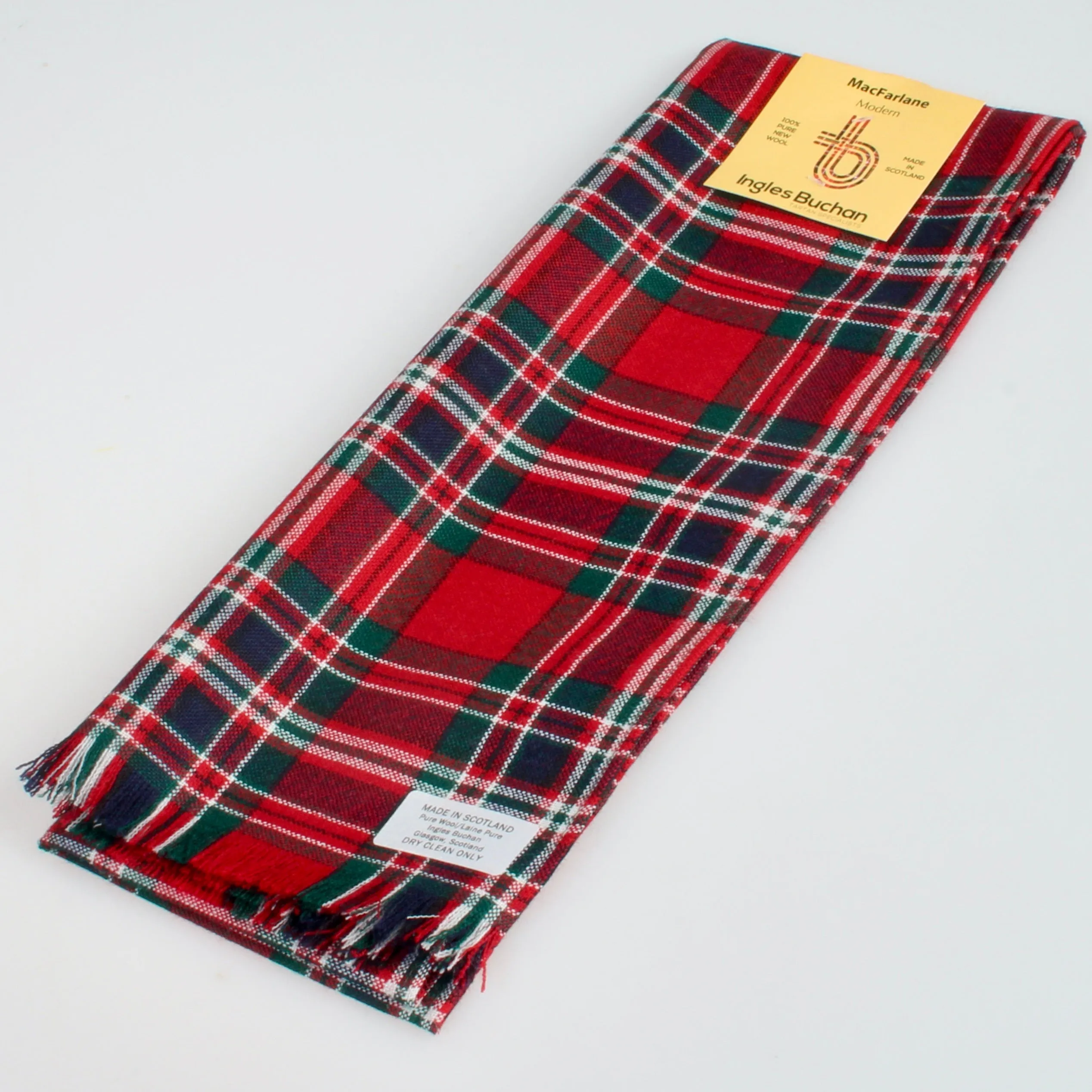 Wool Scarf in MacFarlane Modern Tartan